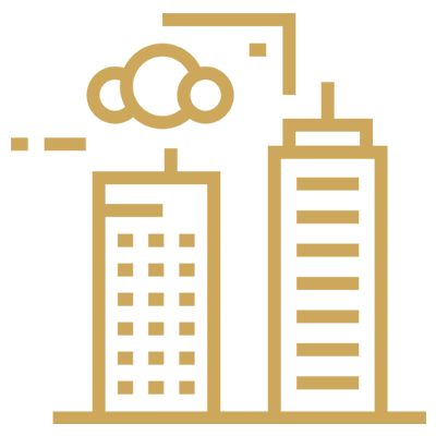 Ícone de prédios da cidade
